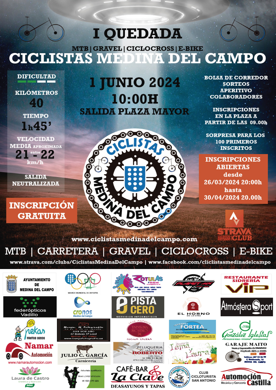 I Quedada Ciclistas Medina del Campo